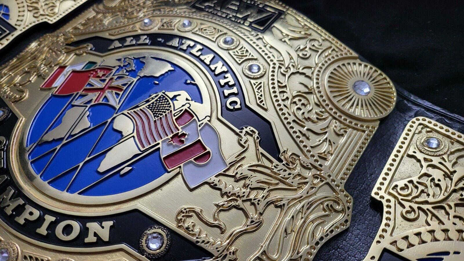 AEW ALL ATLANTIC CNC MADE CHAMPIONSHIP BELT - Image 10
