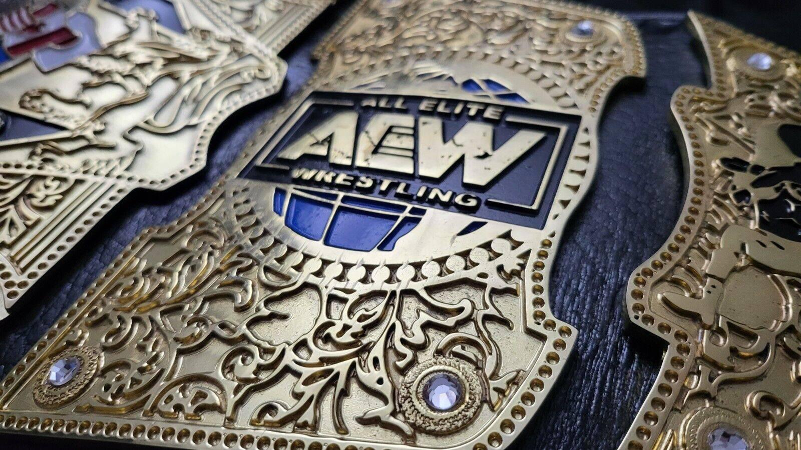 AEW ALL ATLANTIC CNC MADE CHAMPIONSHIP BELT - Image 5