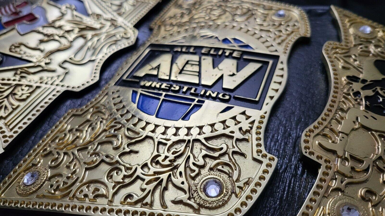 AEW ALL ATLANTIC CNC MADE CHAMPIONSHIP BELT - Image 9