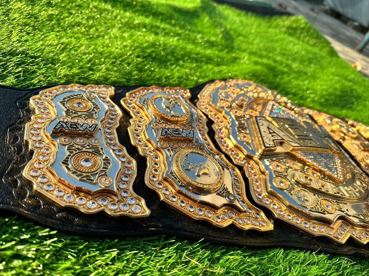 AEW Champion HEAVYWEIGHT CNC MADE CHAMPIONSHIP BELT - Image 4