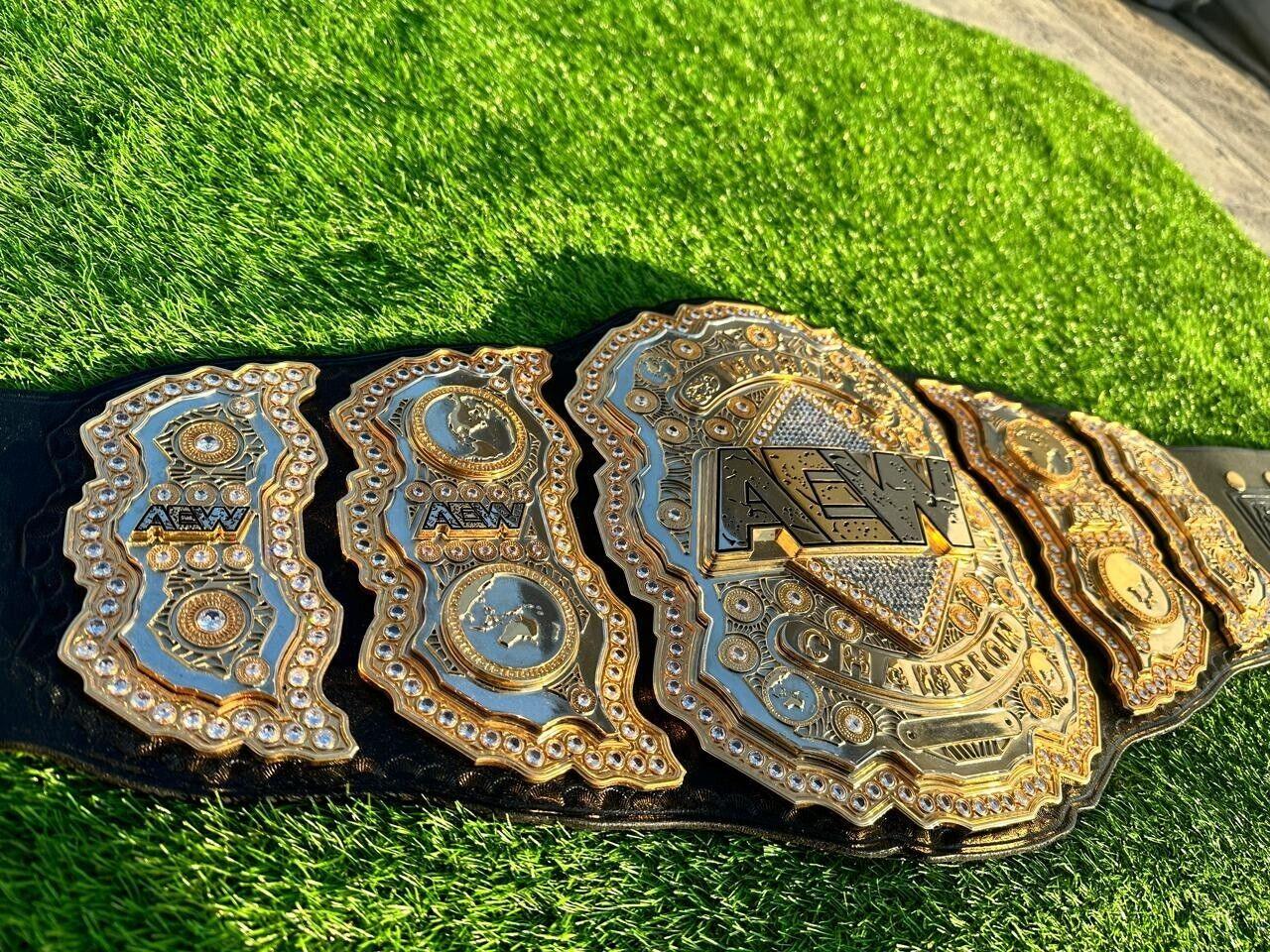 AEW Champion HEAVYWEIGHT CNC MADE CHAMPIONSHIP BELT - Image 8