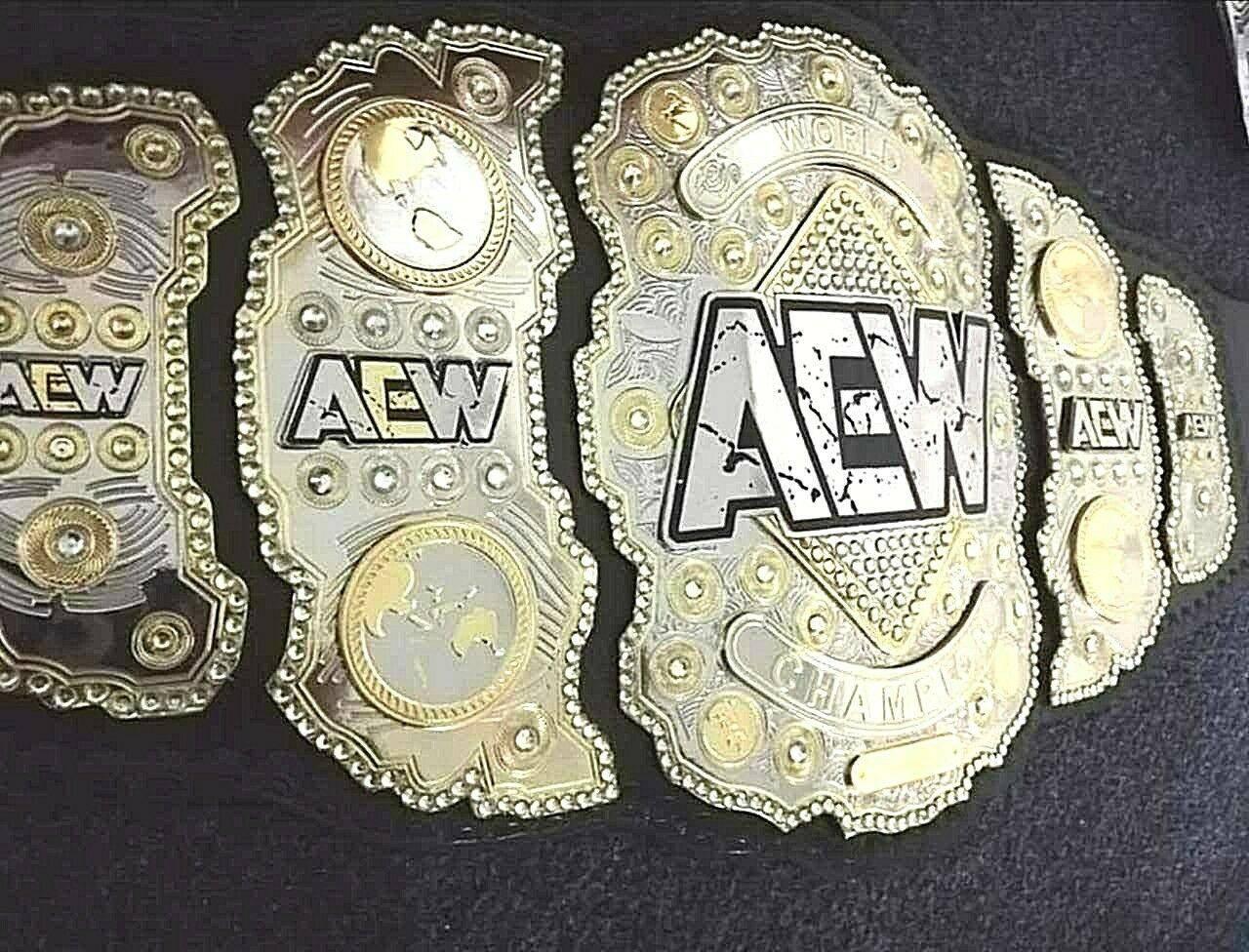 AEW Heavyweight Brass Championship Belt Replica - Image 5