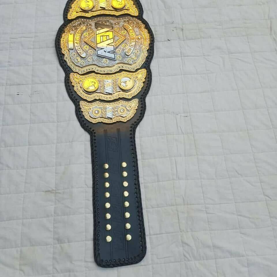 AEW Heavyweight Championship Belt 24K Gold Replica - Image 4