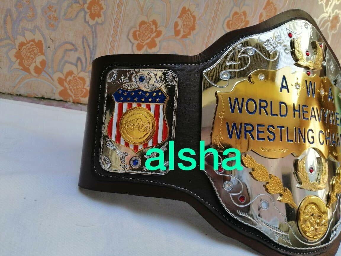 AWA INMATE HEAVYWEIGHT REPLICA Championship Belt - Image 3