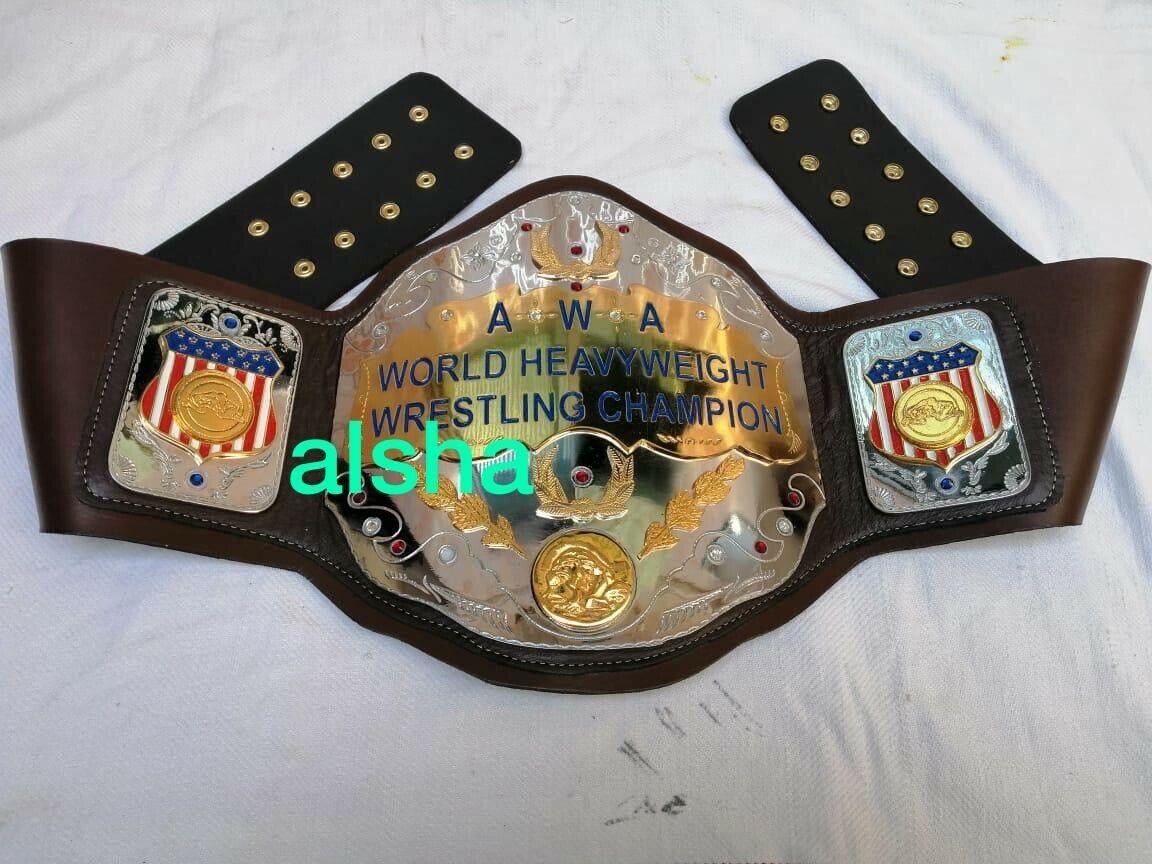 AWA INMATE HEAVYWEIGHT REPLICA Championship Belt - Image 4
