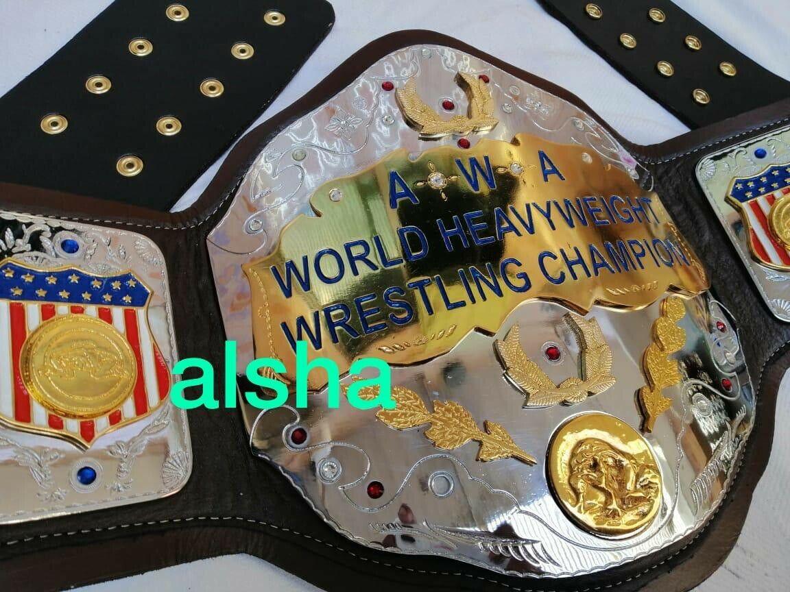 AWA INMATE HEAVYWEIGHT REPLICA Championship Belt - Image 5