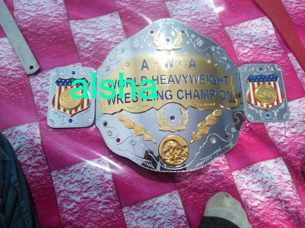 AWA INMATE HEAVYWEIGHT REPLICA Championship Belt - Image 9