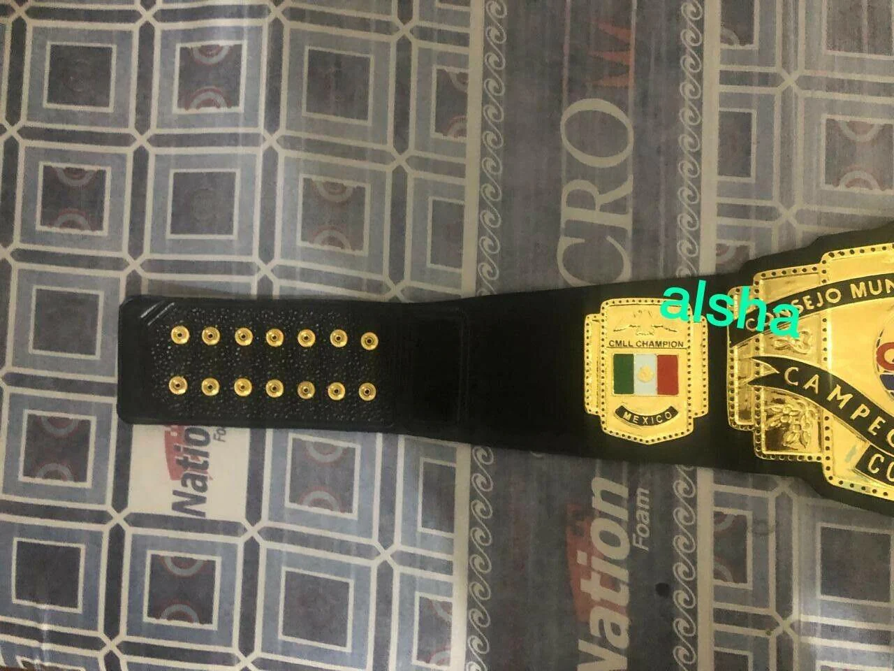 CMLL HEAVYWEIGHT CHAMPIONSHIP BELT - Image 5