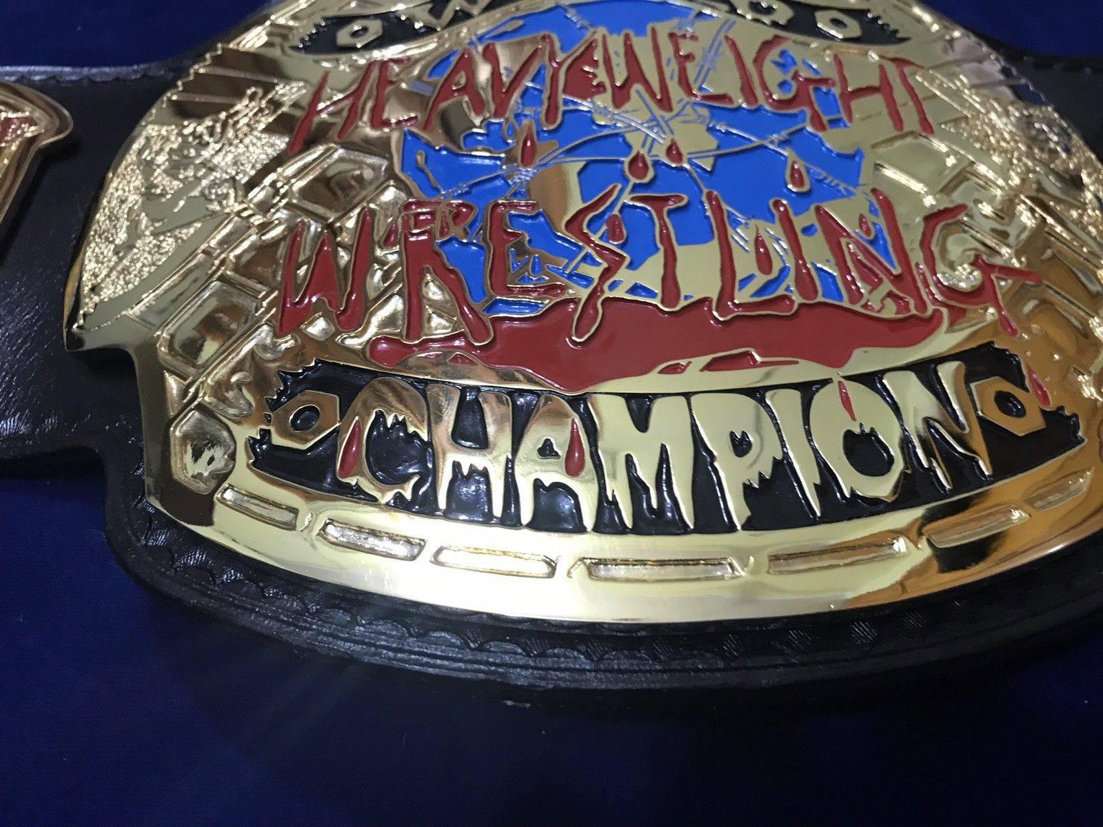 ECW WORLD HEAVYWEIGHT 24K GOLD Championship Belt - Image 2