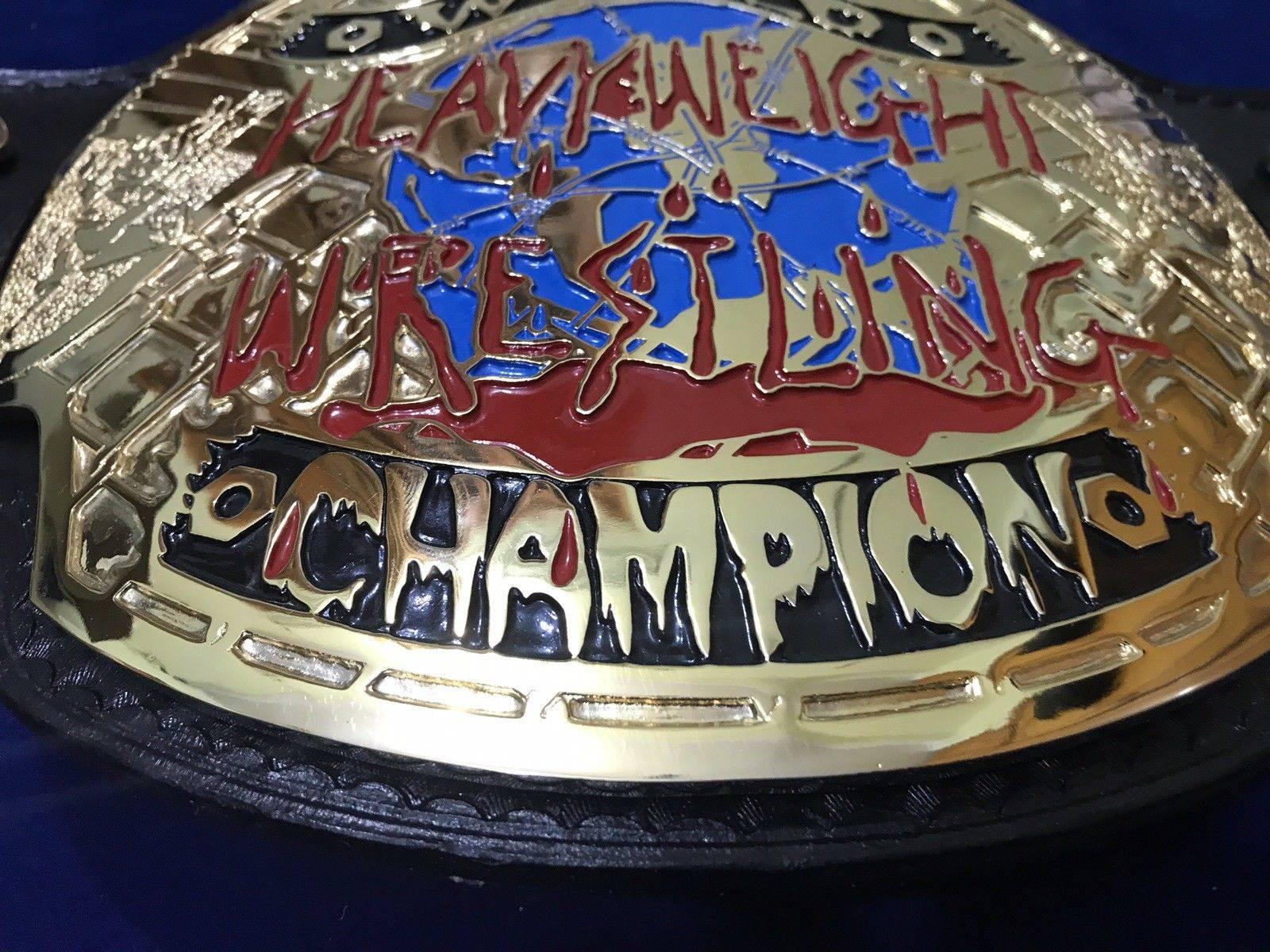 ECW WORLD HEAVYWEIGHT 24K GOLD Championship Belt - Image 5