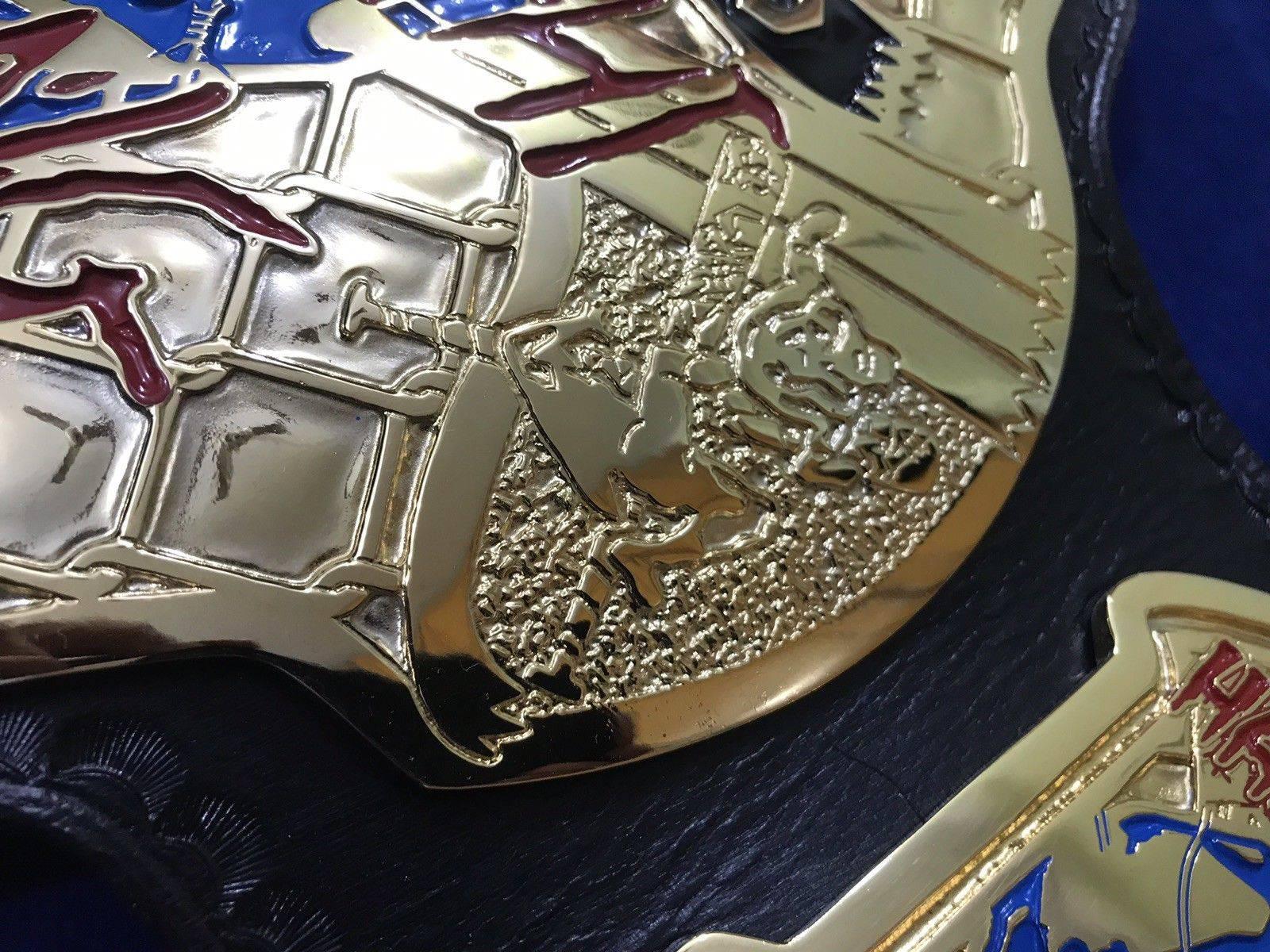 ECW WORLD HEAVYWEIGHT 24K GOLD Championship Belt - Image 8