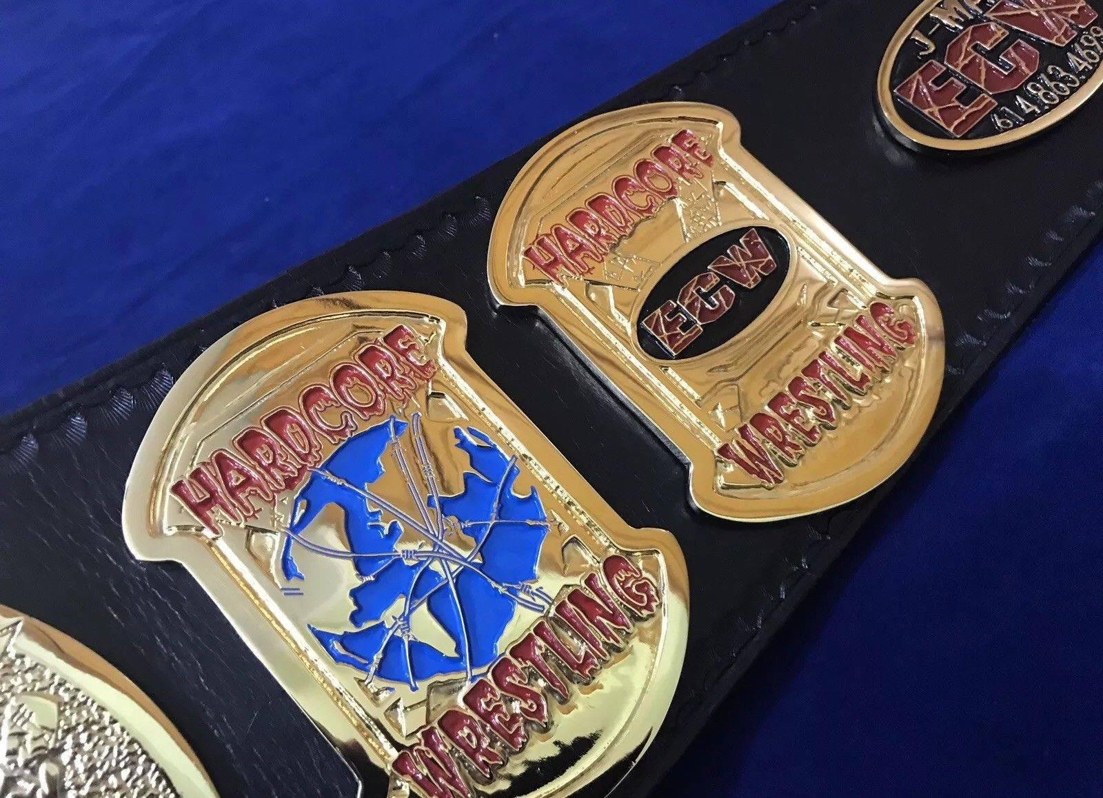 ECW WORLD HEAVYWEIGHT 24K GOLD Championship Belt - Image 9