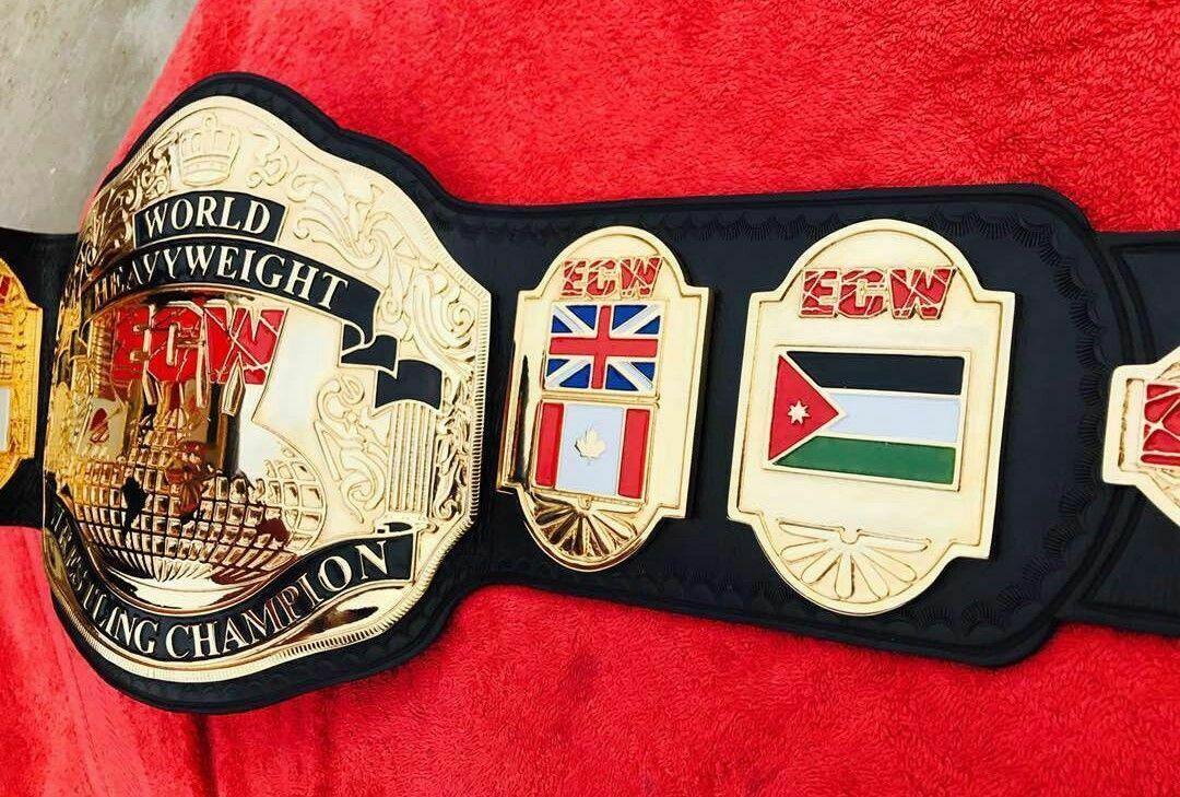 ECW WORLD HEAVYWEIGHT ZINC Championship Belt - Image 2