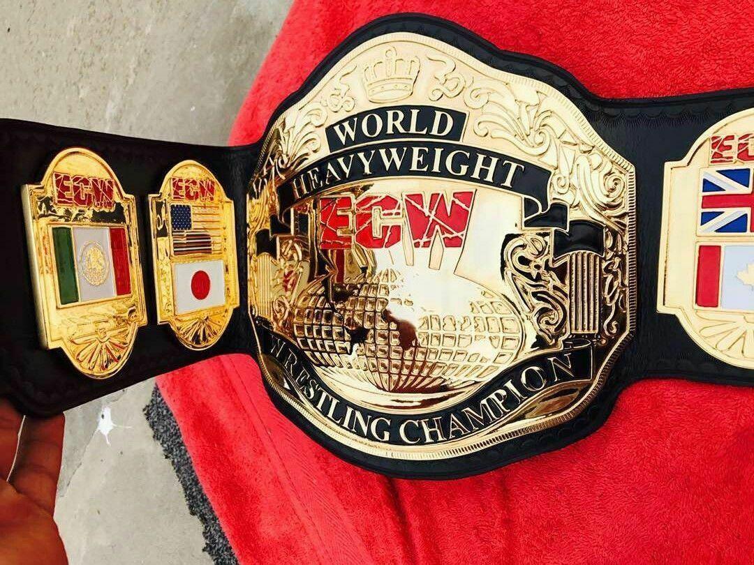 ECW WORLD HEAVYWEIGHT ZINC Championship Belt - Image 3