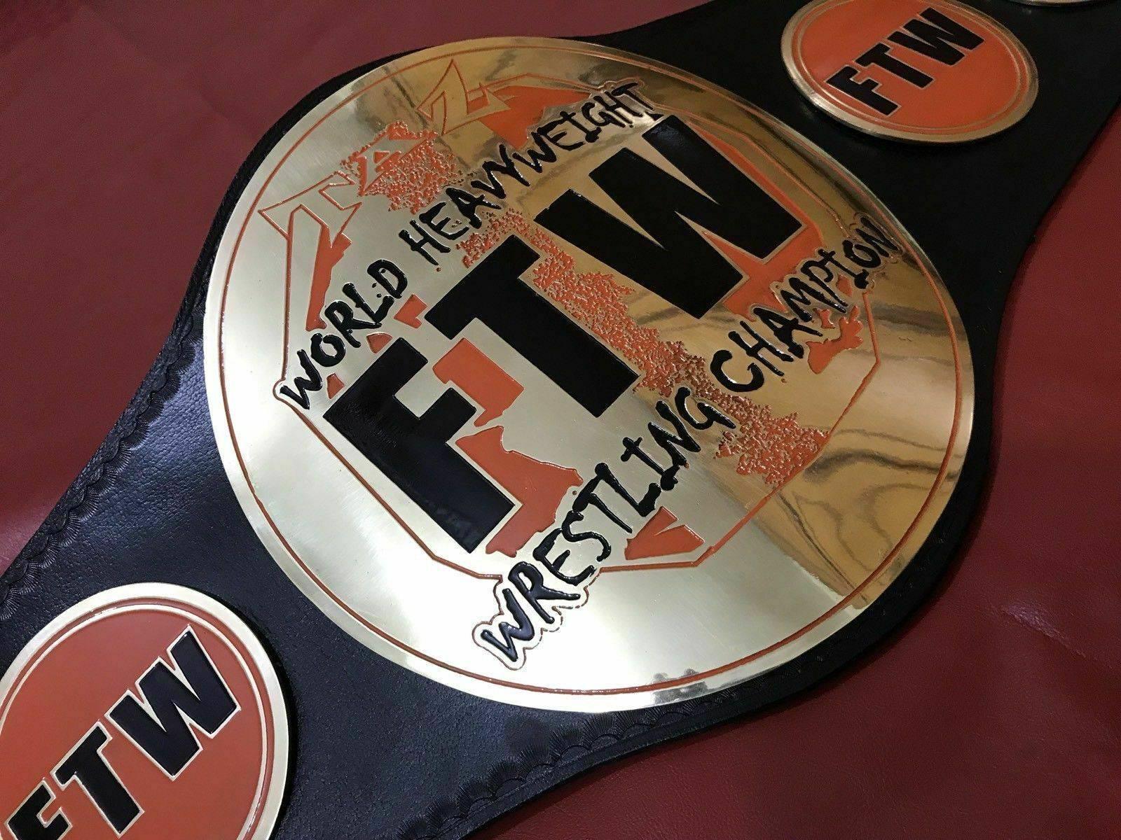 FTW Championship WORLD HEAVYWEIGHT Championship Belt - Image 3