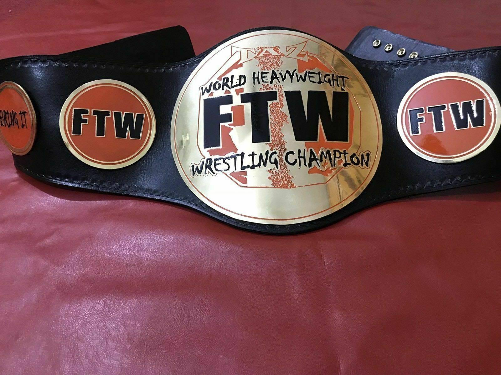 FTW Championship WORLD HEAVYWEIGHT Championship Belt - Image 4