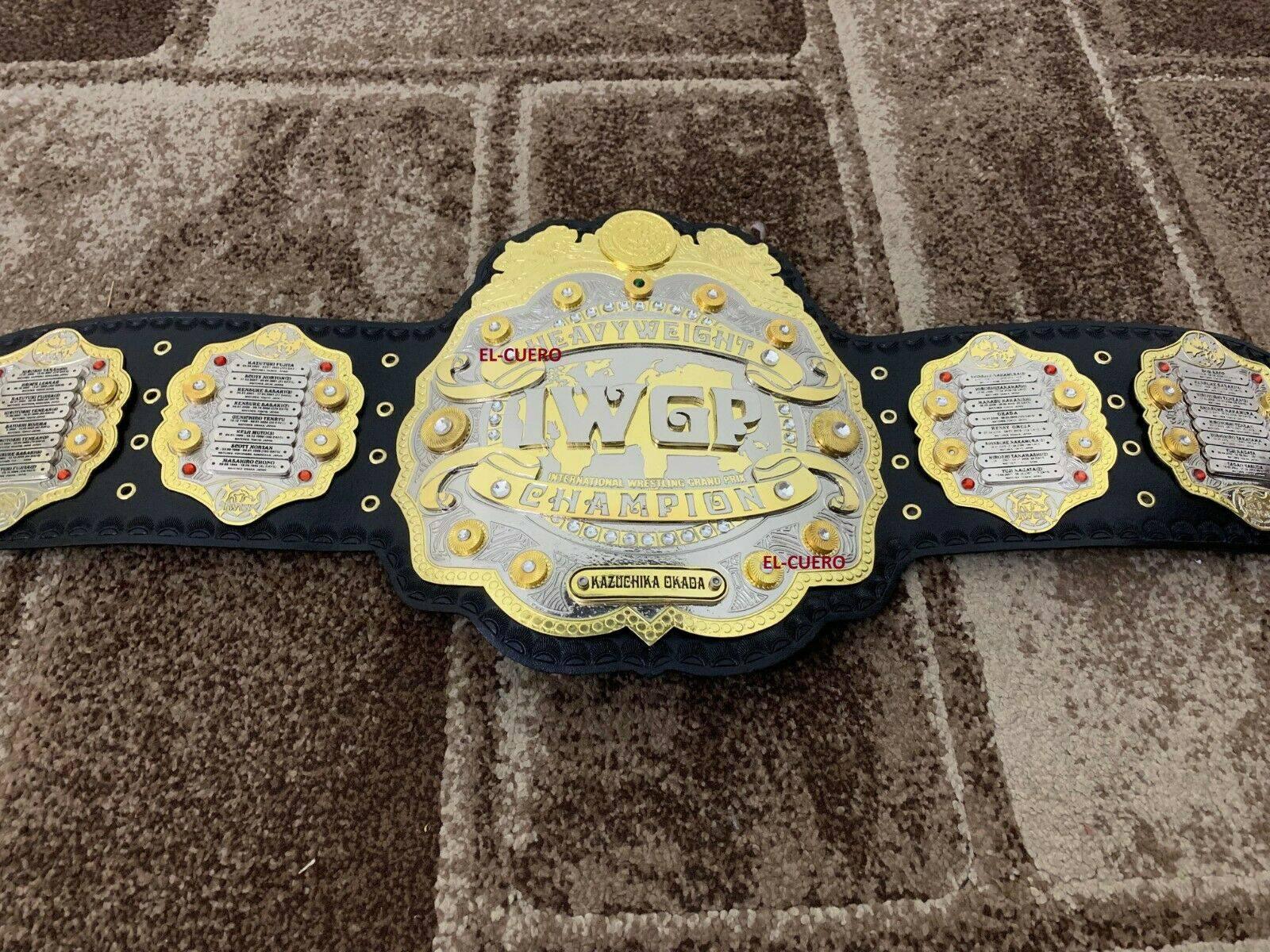 IWGP HEAVYWEIGHT REPLICA DOUBLE STACKED Championship Belt - Image 3
