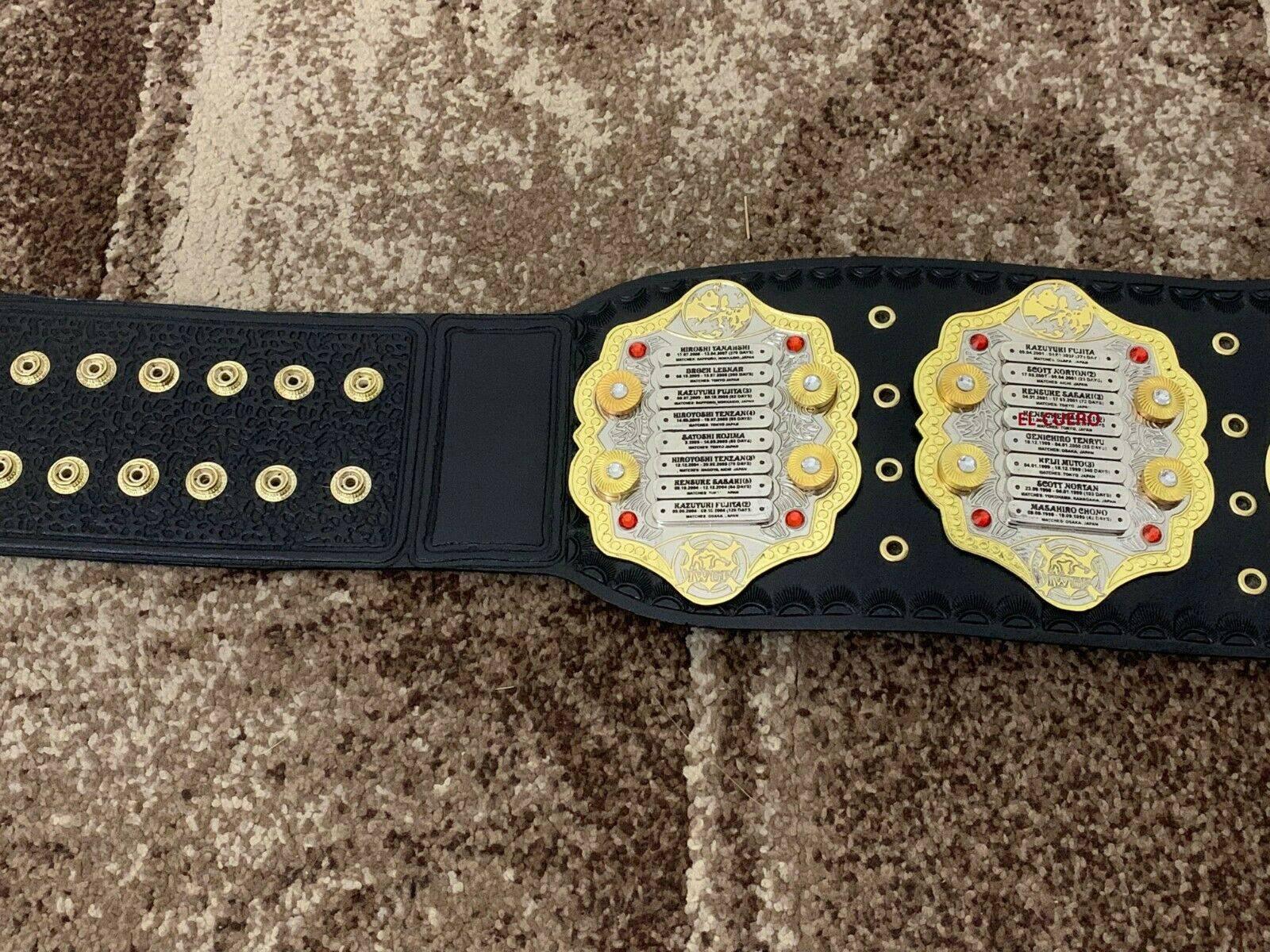 IWGP HEAVYWEIGHT REPLICA DOUBLE STACKED Championship Belt - Image 5