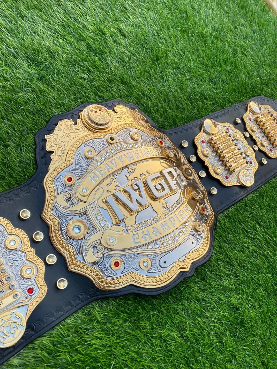 IWGP HEAVYWEIGHT V4 CNC MADE CHAMPIONSHIP BELT (Elite Series) - Image 3
