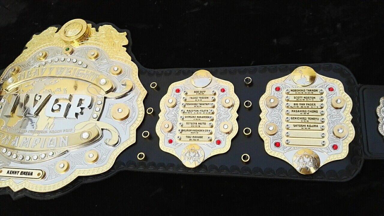 IWGP V4 HEAVYWEIGHT Zinc Championship Belt - Image 3