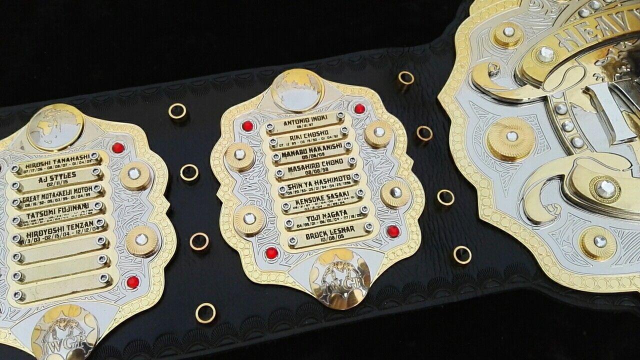 IWGP V4 HEAVYWEIGHT Zinc Championship Belt - Image 4