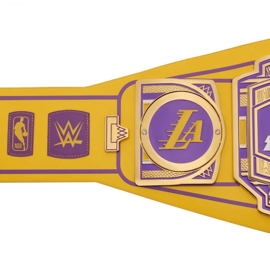Los Angeles Lakers NBA Championship Belt - Image 6