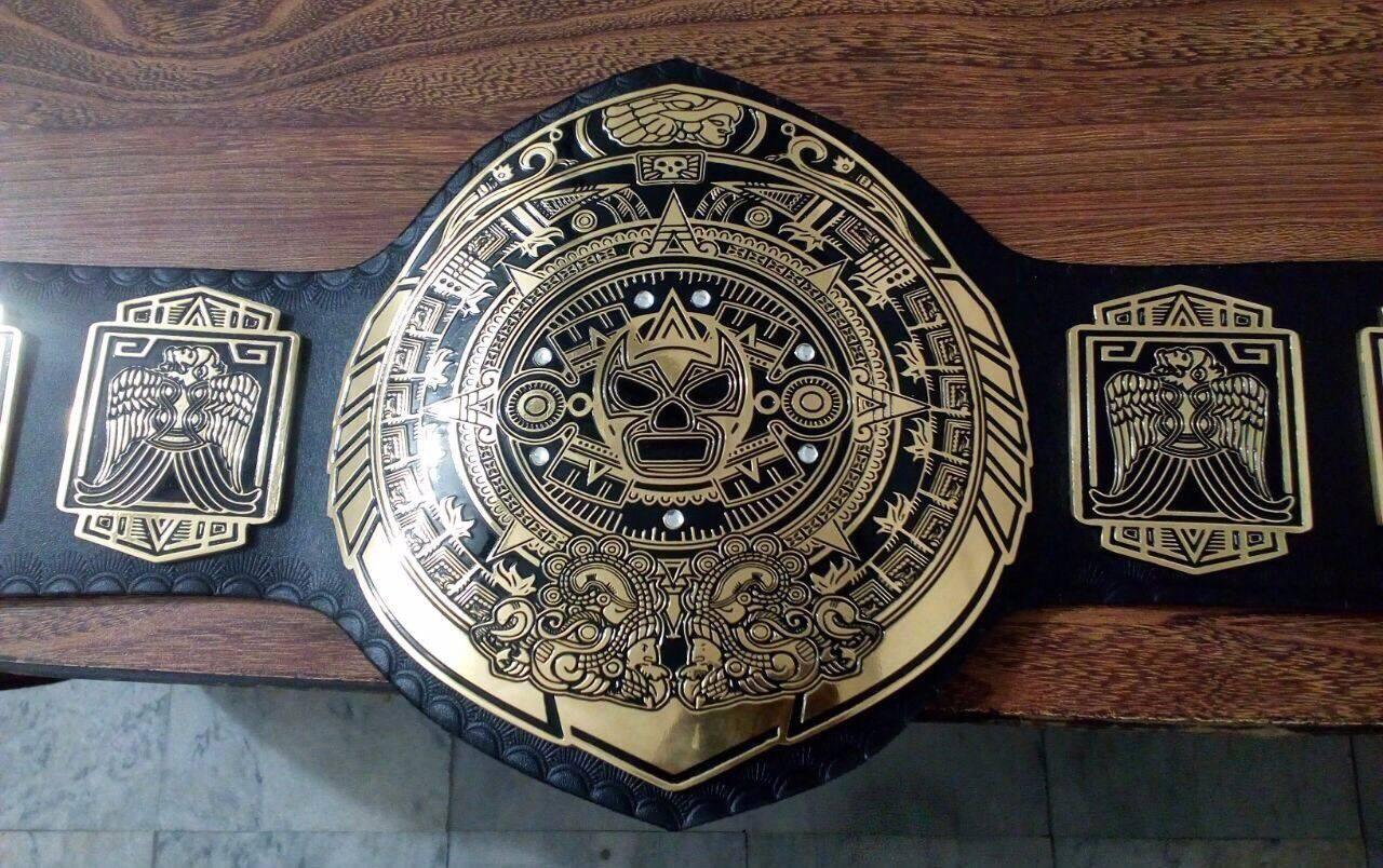 LUCHA UNDERGROUND Brass Championship Belt - Image 3