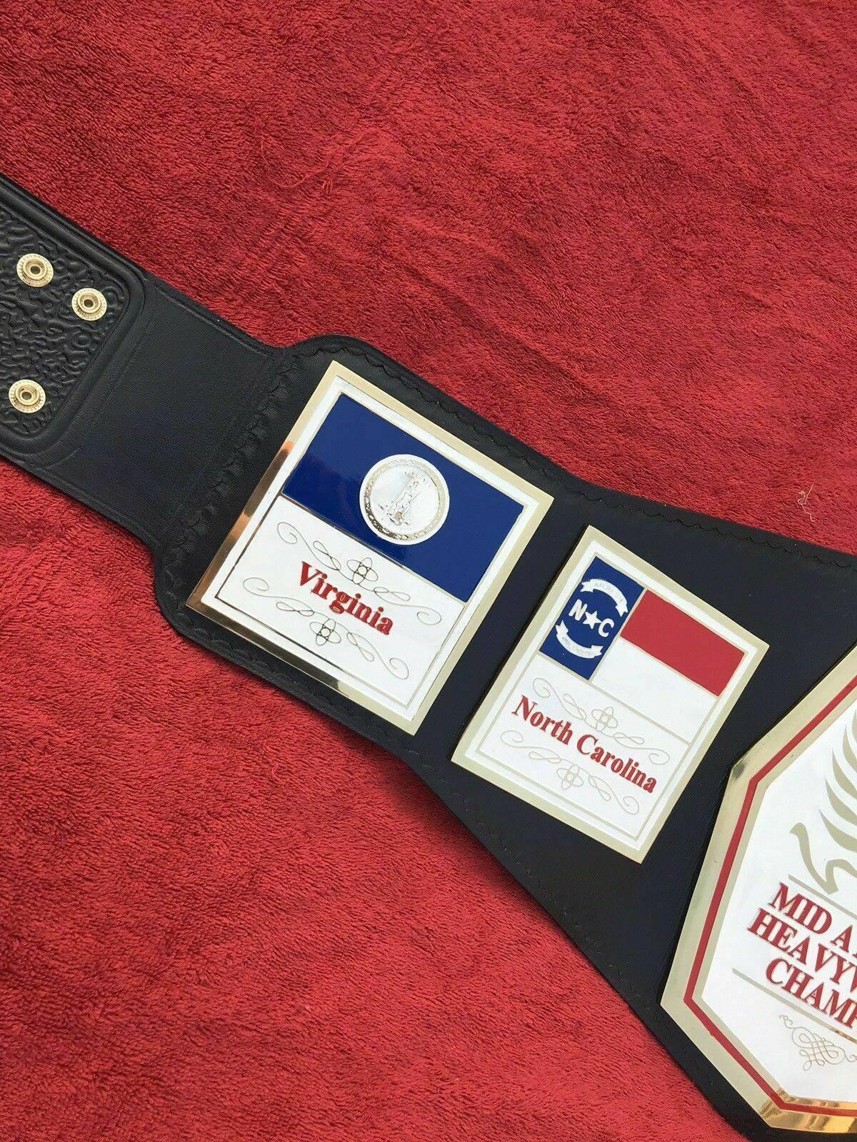 MID ATLANTIC HEAVYWEIGHT Championship Title Belt - Image 10