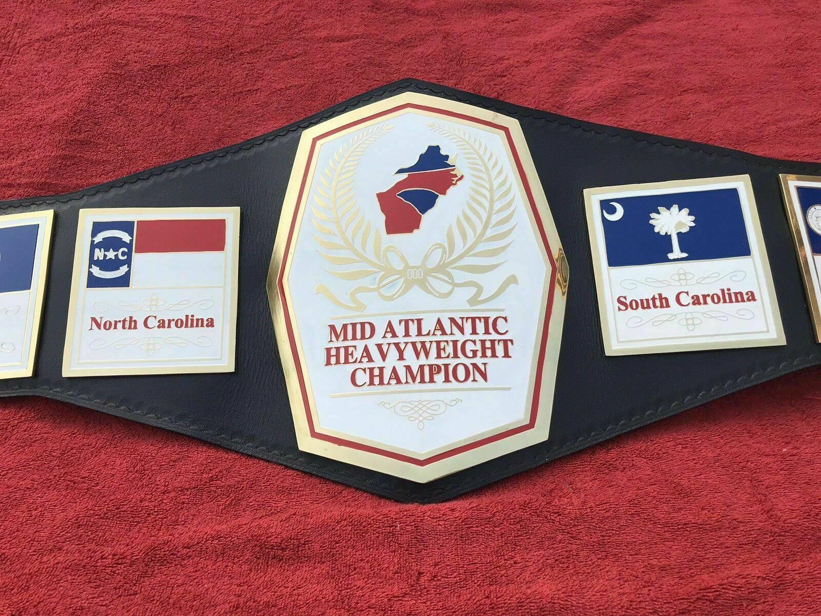 MID ATLANTIC HEAVYWEIGHT Championship Title Belt - Image 2