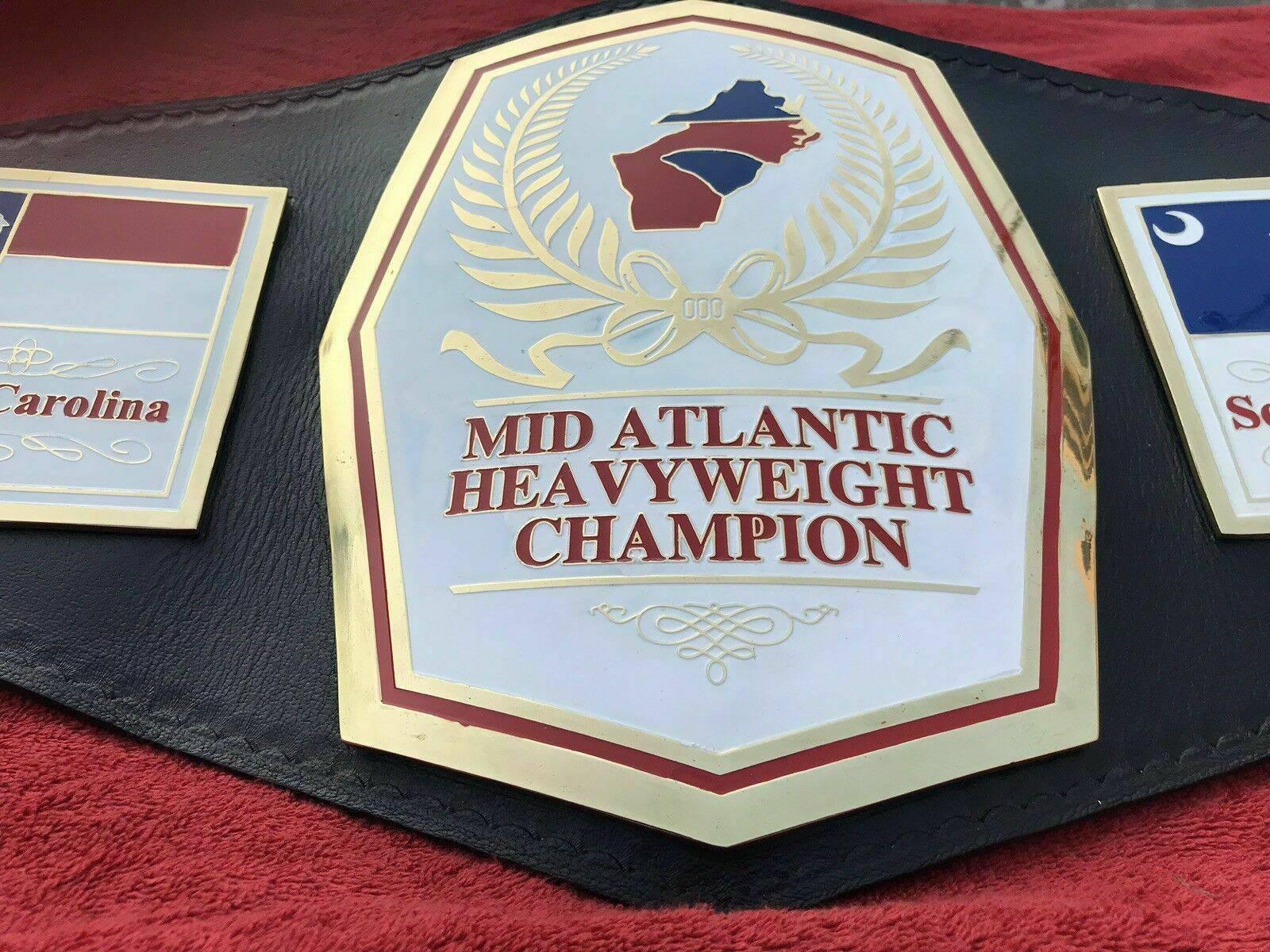 MID ATLANTIC HEAVYWEIGHT Championship Title Belt - Image 3
