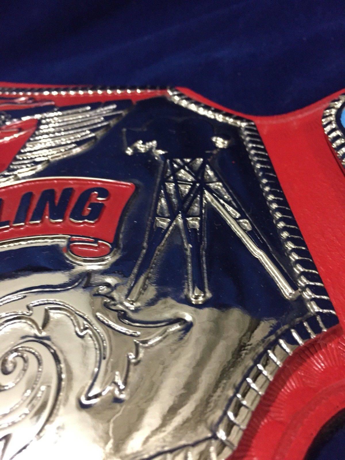NWA Championship TELEVISION HEAVYWEIGHT 24K Nickle Zinc Championship Belt - Image 7