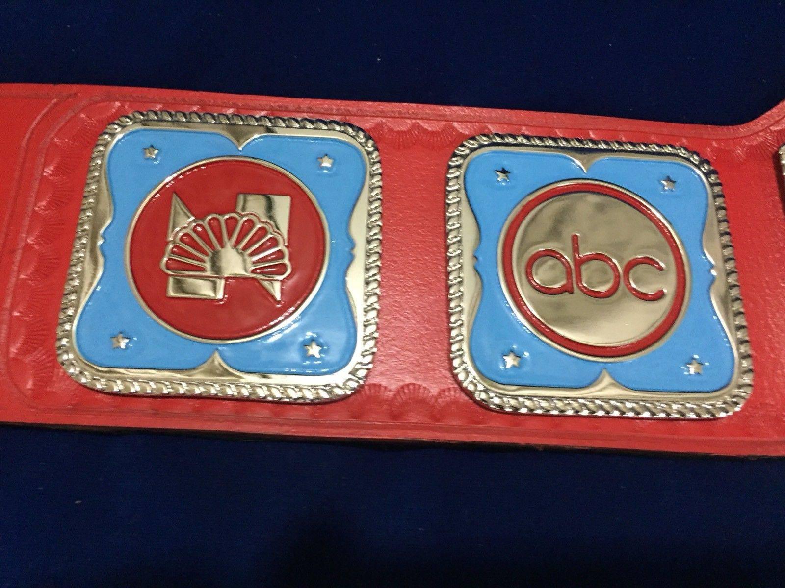 NWA Championship TELEVISION HEAVYWEIGHT 24K Nickle Zinc Championship Belt - Image 9