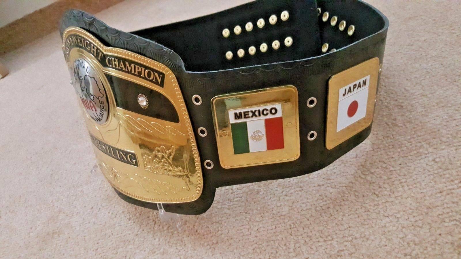 NWA DOMED GLOBE HEAVYWEIGHT Wrestling Championship Belt - Image 3