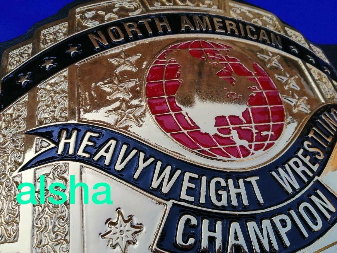NWA NORTH AMERICAN HEAVYWEIGHT Zinc Championship Belt - Image 4