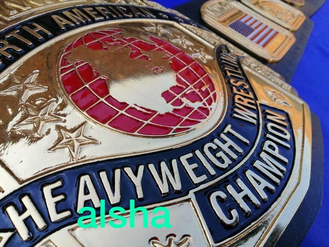 NWA NORTH AMERICAN HEAVYWEIGHT Zinc Championship Belt - Image 5