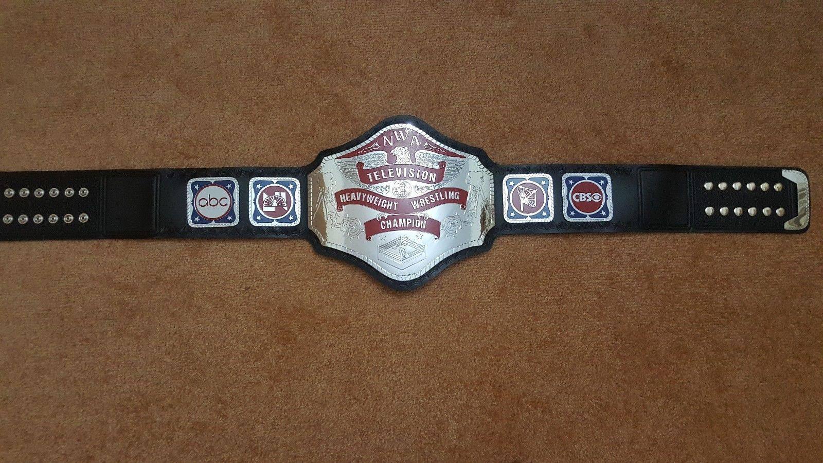 NWA TELEVISION HEAVYWEIGHT Championship Title Belt - Image 4