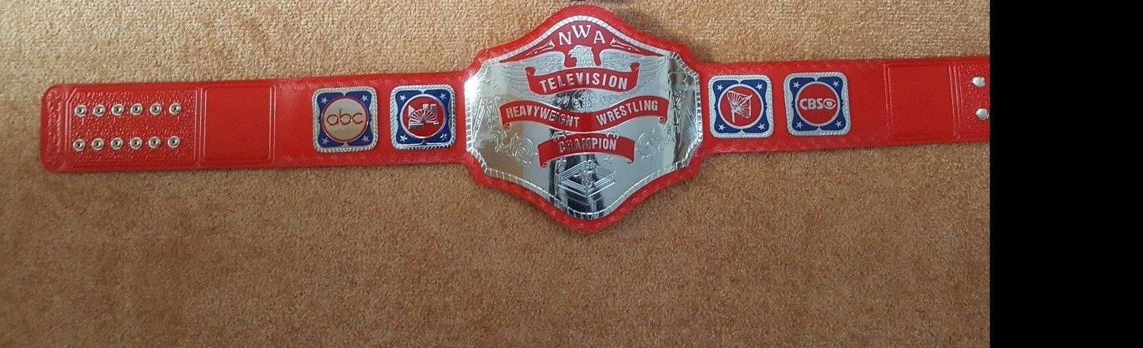 NWA TELEVISION HEAVYWEIGHT Championship Title Belt - Image 5