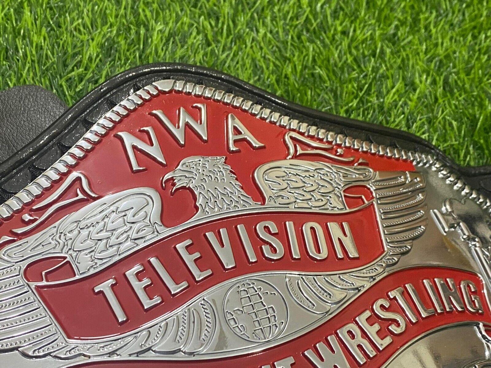 NWA TELEVISION HEAVYWEIGHT CNC MADE CHAMPIONSHIP BELT - Image 9