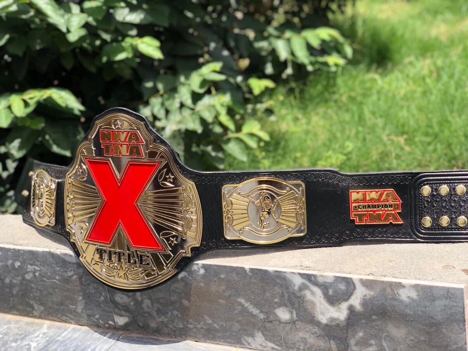 NWA TNA X CNC MADE CHAMPIONSHIP BELT - Image 4