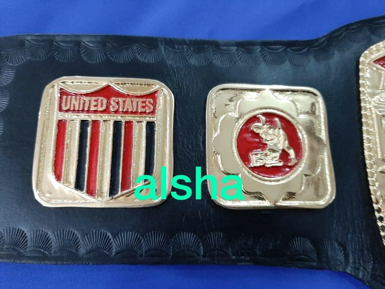NWA US TAG TEAM Zinc Championship Belt - Image 5