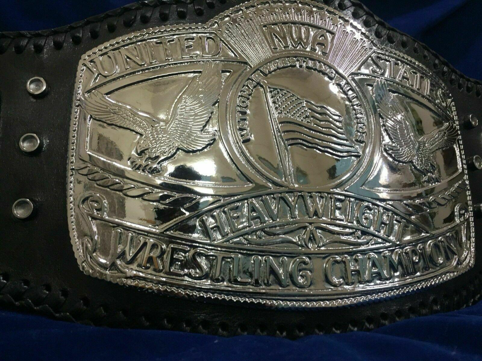 NWA USA HEAVYWEIGHT Zinc Championship Belt - Image 3