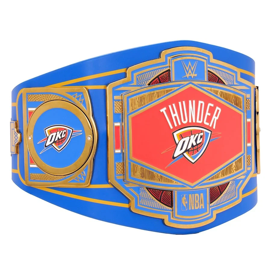Oklahoma City Thunder NBA Championship Belt - Image 3