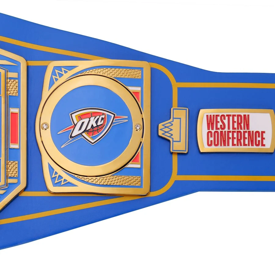 Oklahoma City Thunder NBA Championship Belt - Image 4