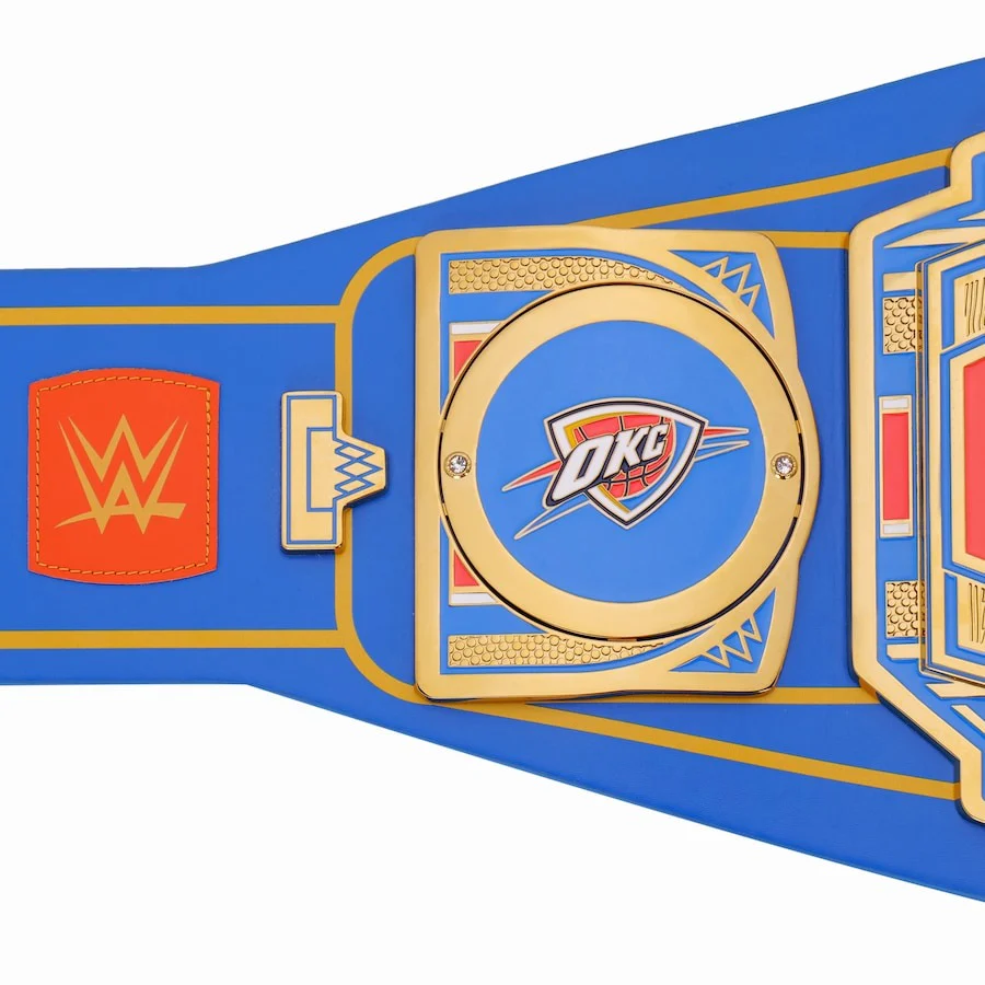 Oklahoma City Thunder NBA Championship Belt - Image 5