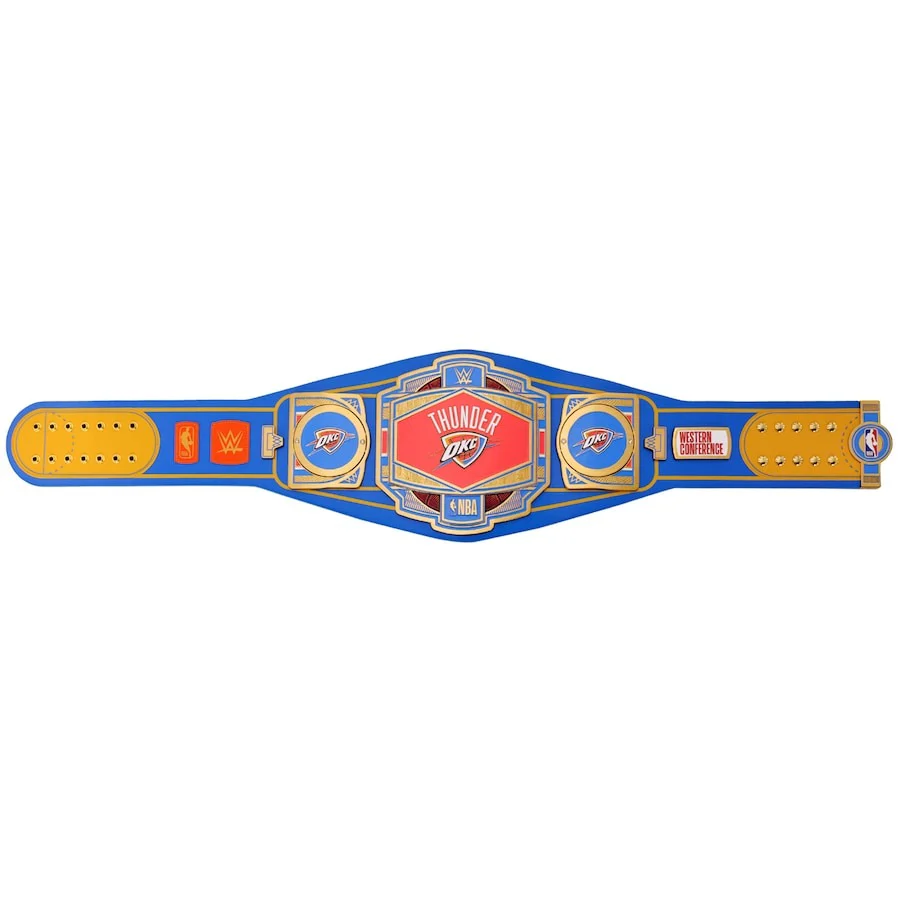 Oklahoma City Thunder NBA Championship Belt - Image 6