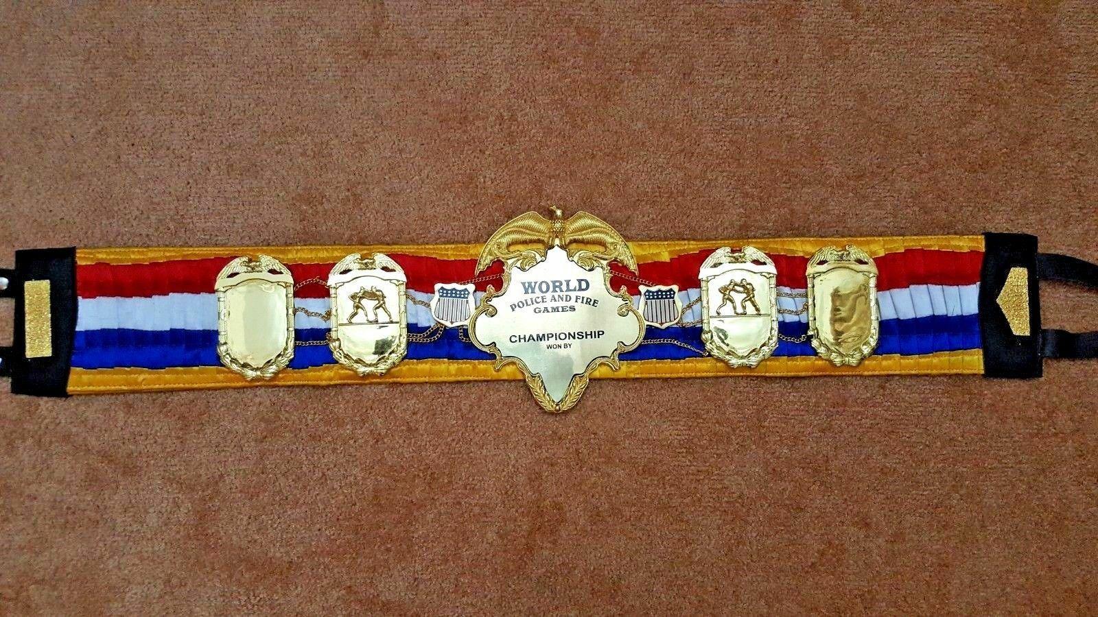 RING MAGAZINE BOXING Title Belt - Image 2