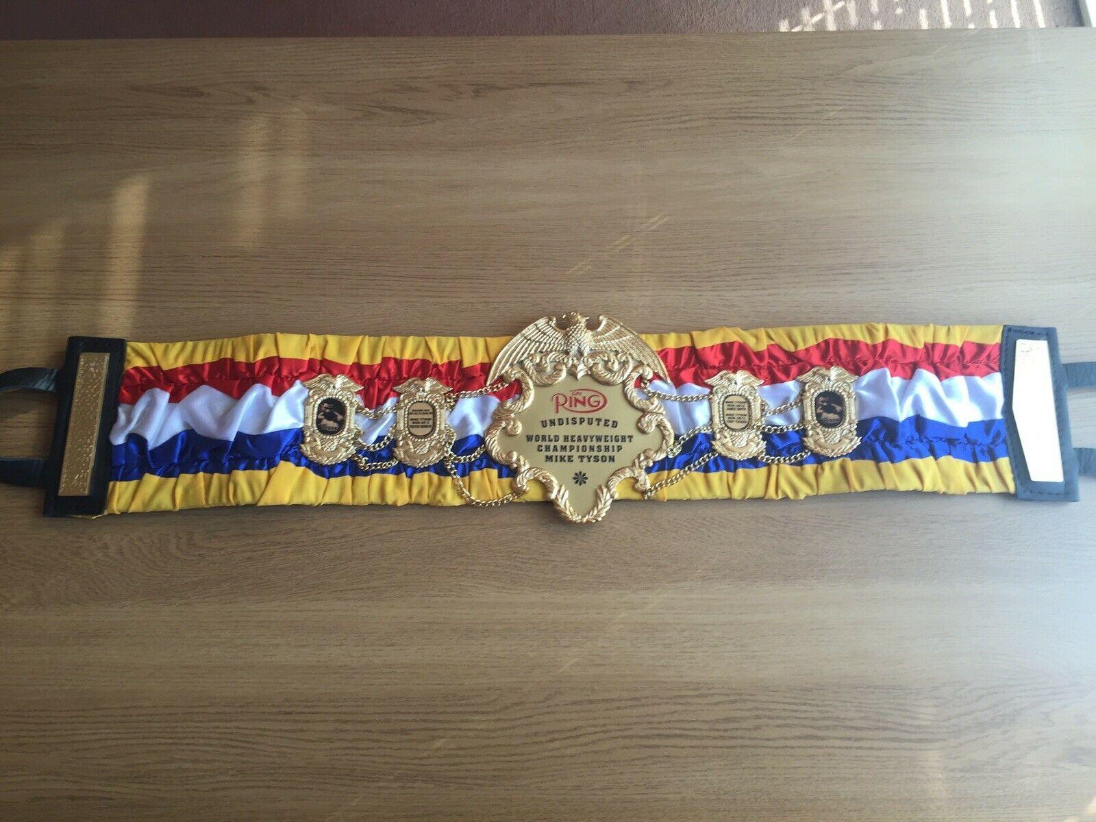 RING MAGAZINE UNDISPUTED BOXING Championship Belt - Image 10