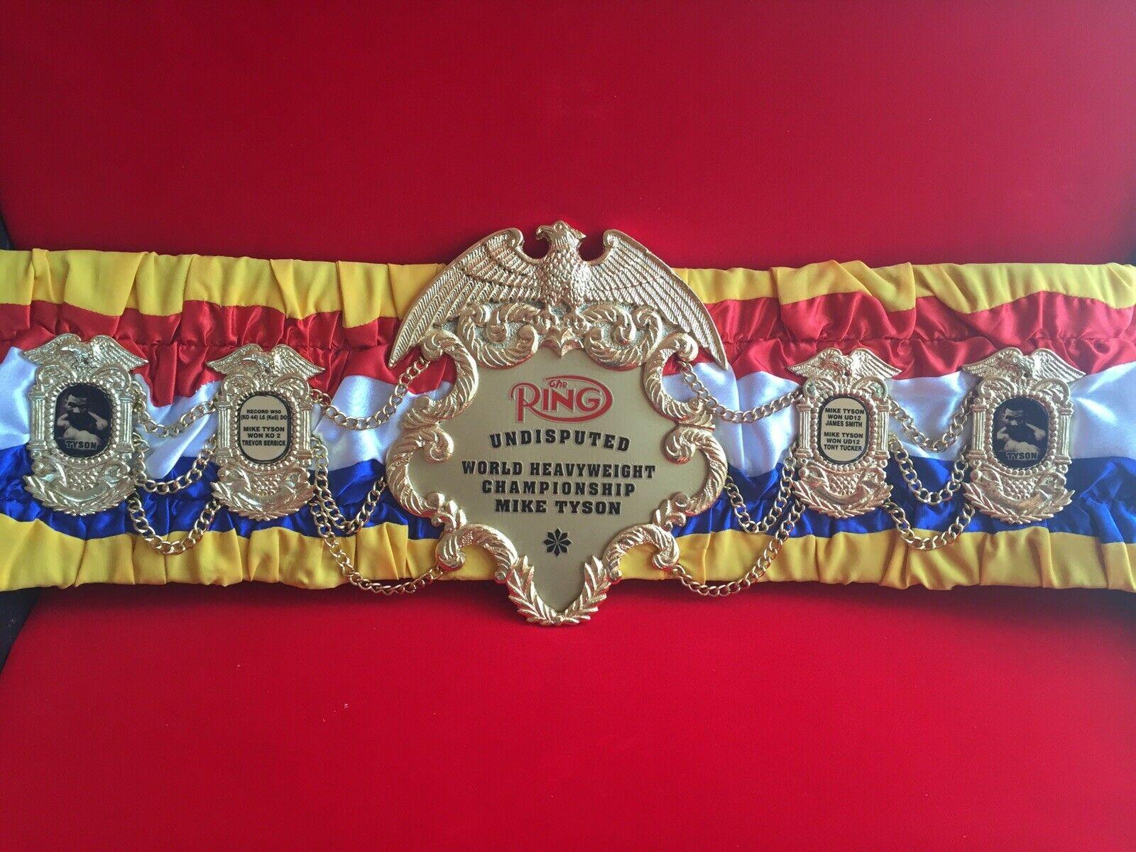 RING MAGAZINE UNDISPUTED BOXING Championship Belt - Image 3