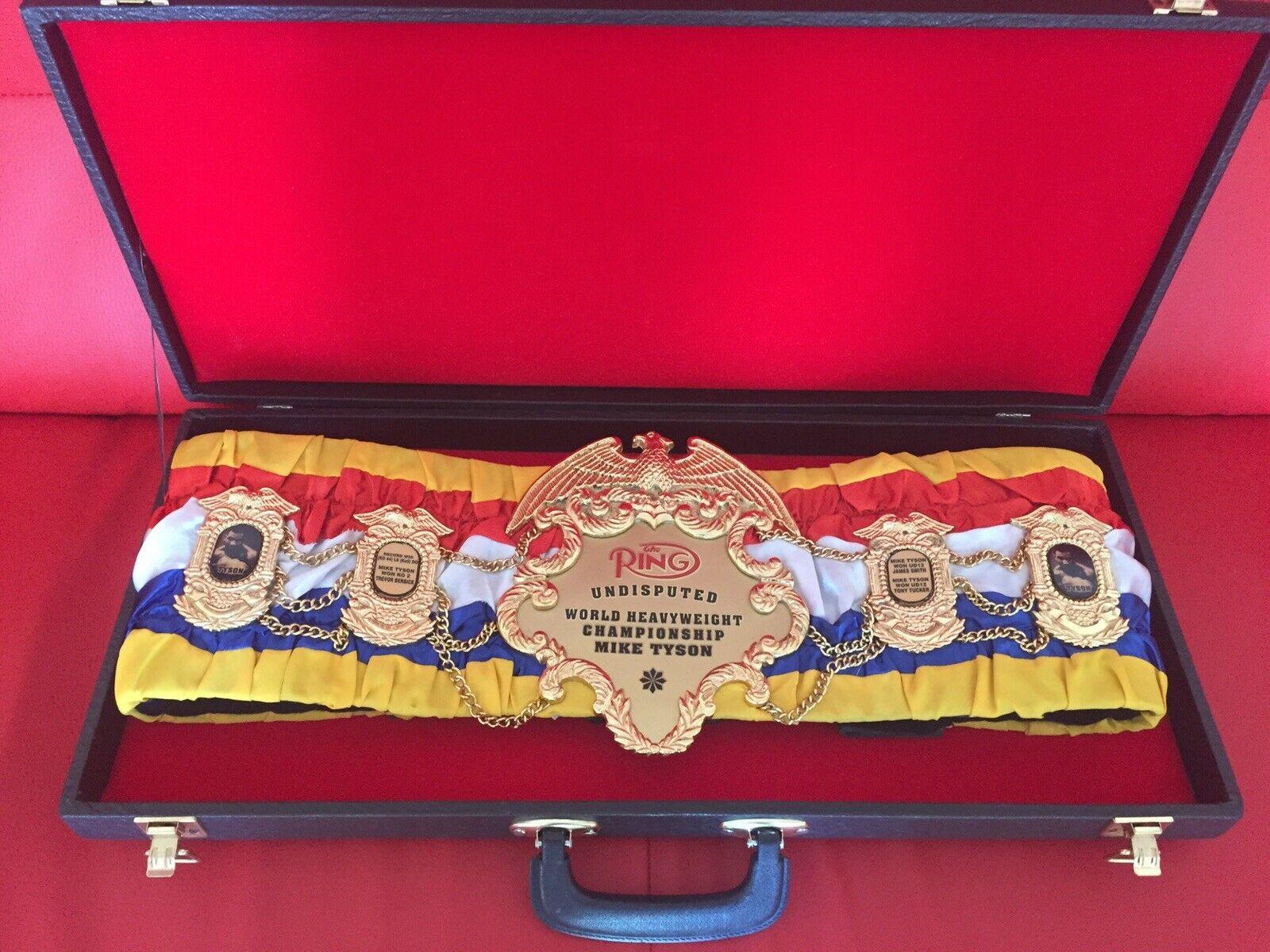 RING MAGAZINE UNDISPUTED BOXING Championship Belt - Image 4
