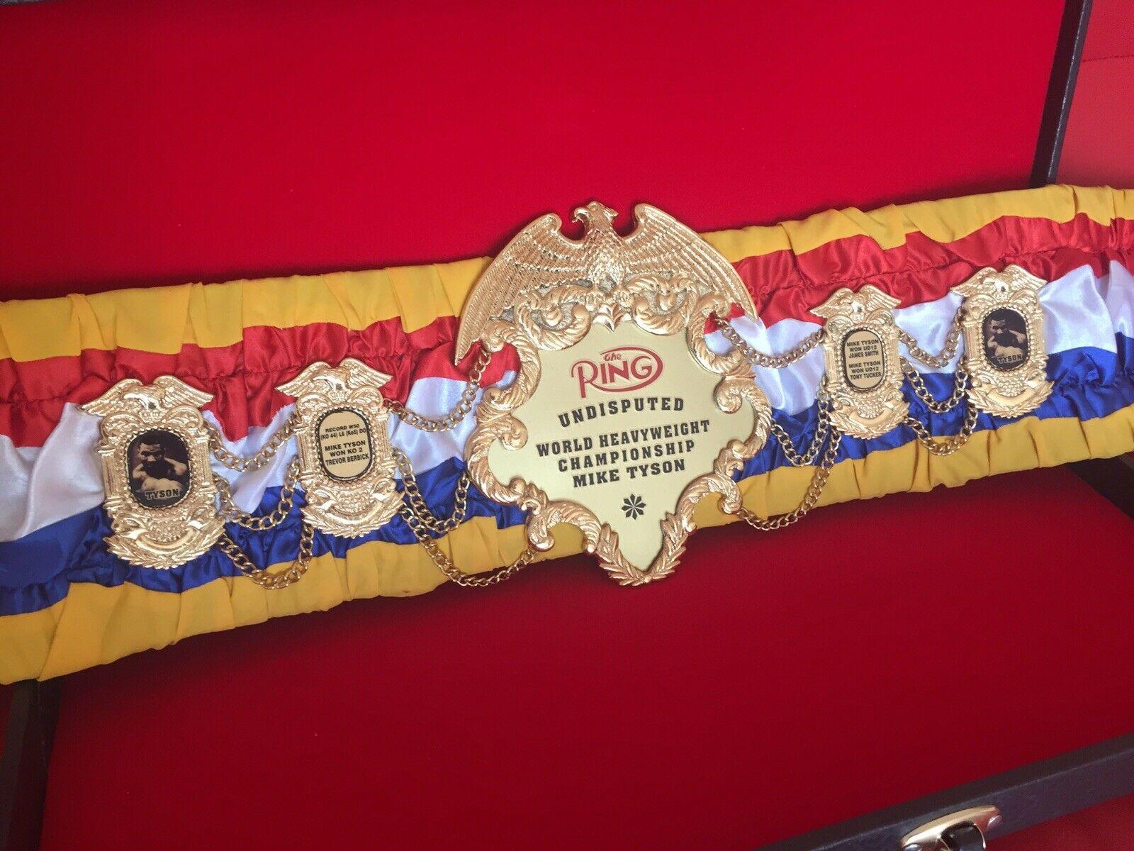 RING MAGAZINE UNDISPUTED BOXING Championship Belt - Image 5